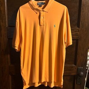 Polo by Ralph Lauren Men's Vibrant Orange Polo Shirt